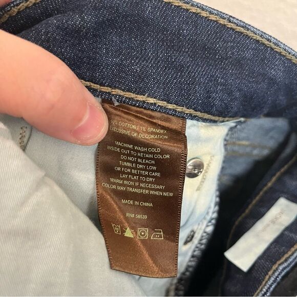 Kut From the Kloth Jeans Women's Size 8 Jackie Boot Cut Dark Wash Mid Rise - Picture 10 of 11